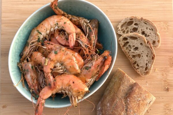 Des crevettes met brood IMG_9883
